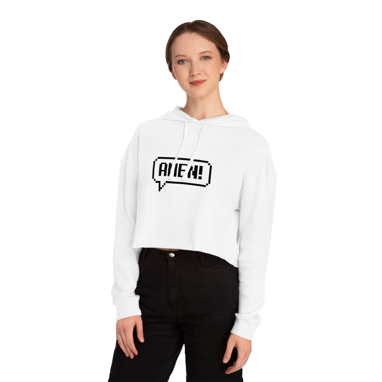 AMEN! - Crop Hoodie