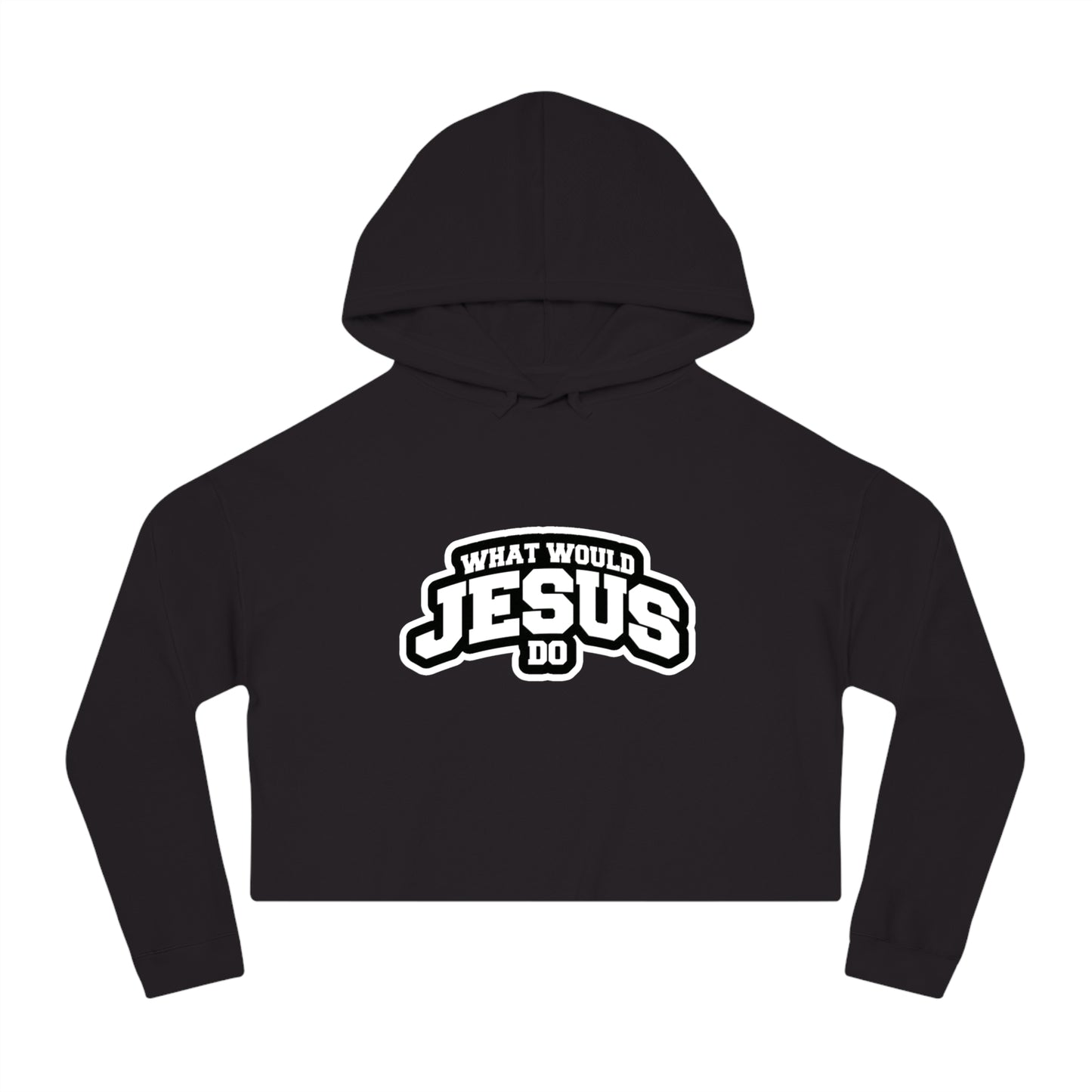 WWJD - Crop Hoodie