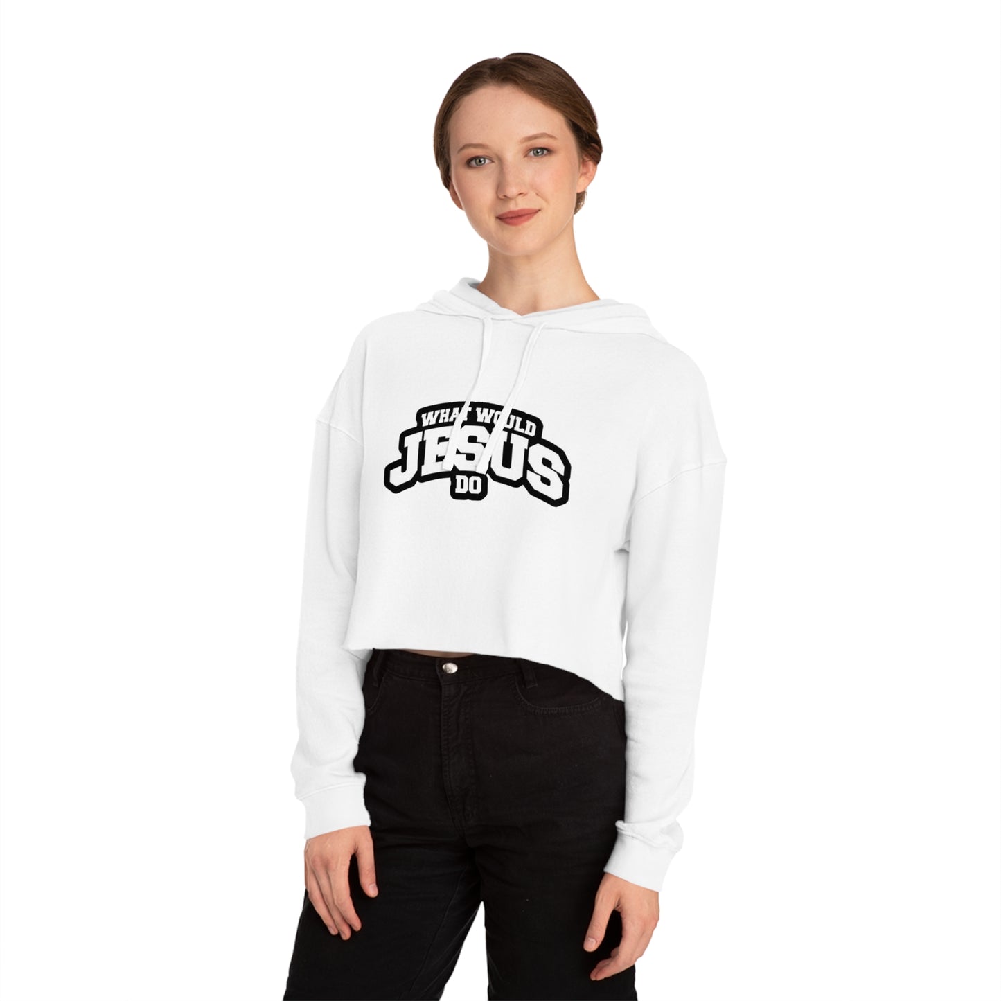 WWJD - Crop Hoodie