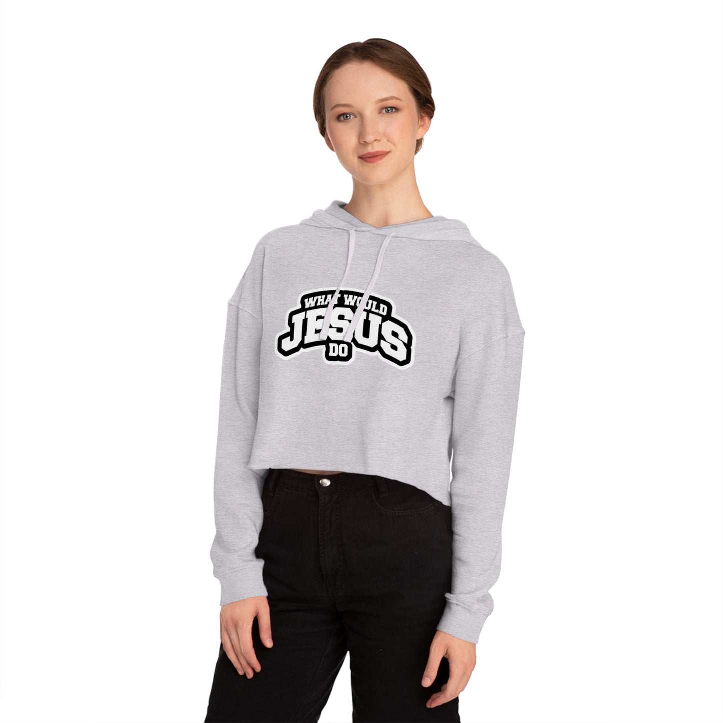 WWJD - Crop Hoodie