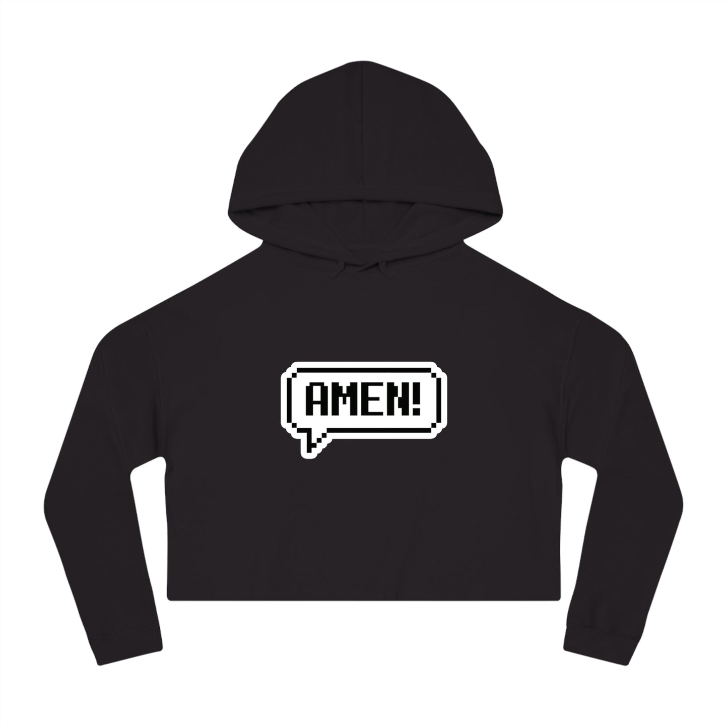 AMEN! - Crop Hoodie