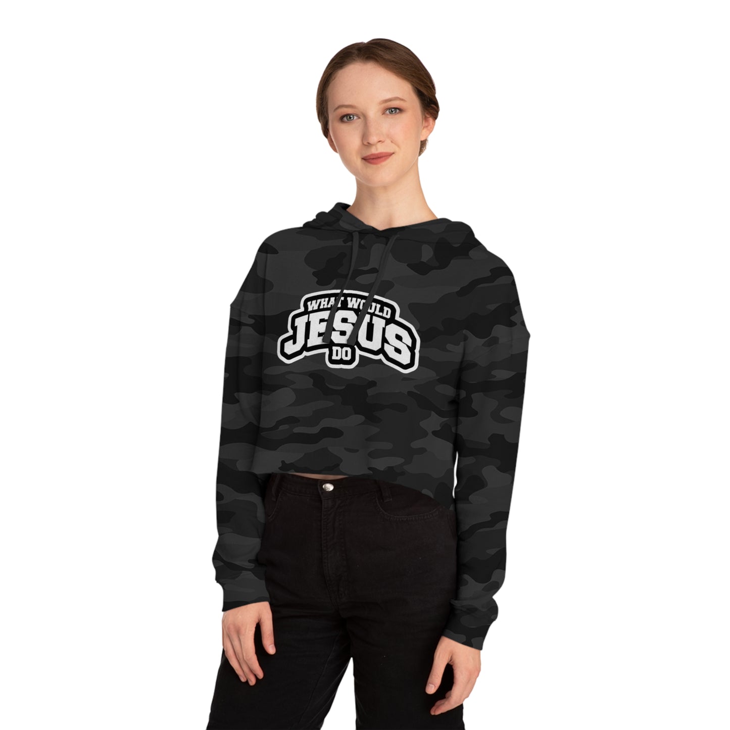 WWJD - Crop Hoodie