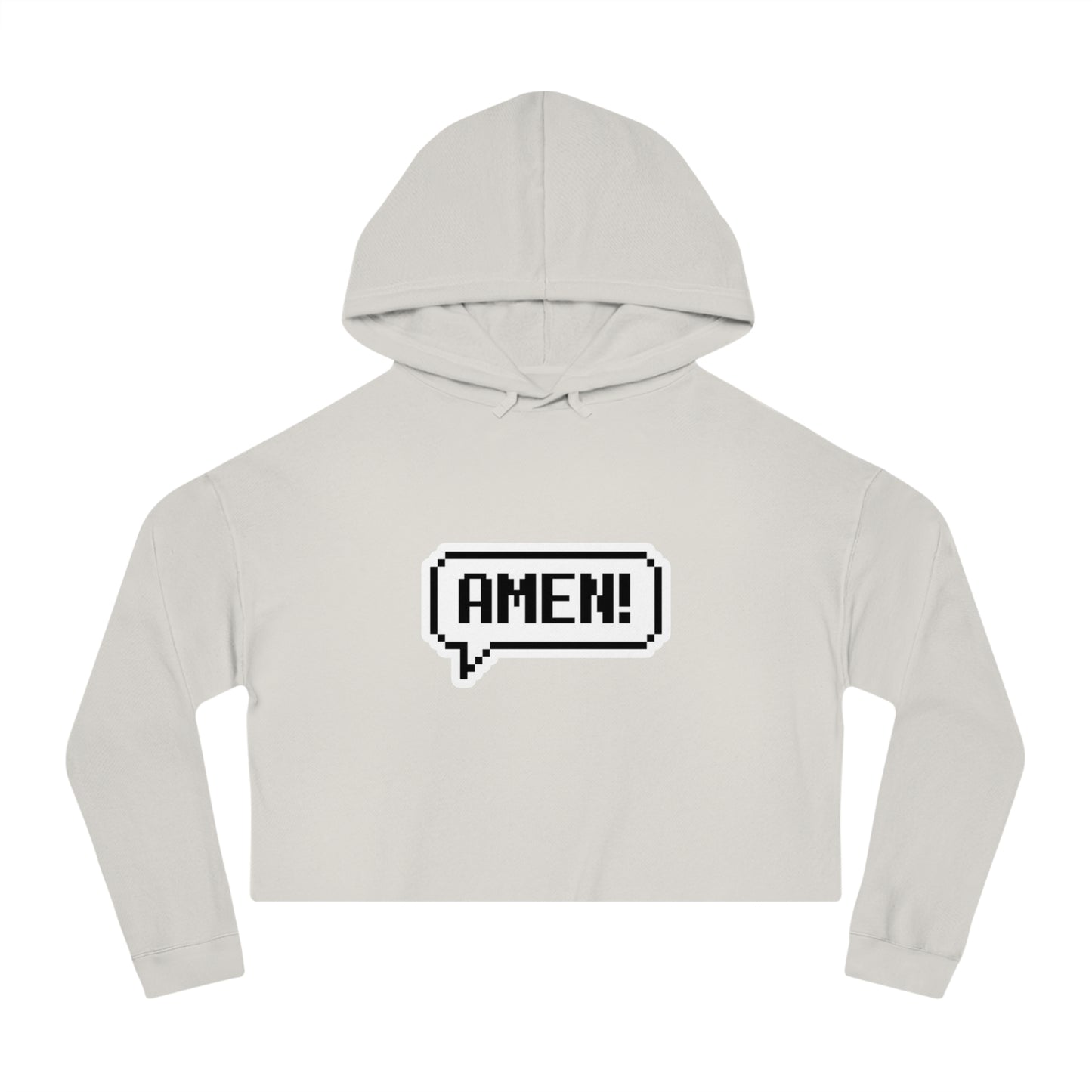 AMEN! - Crop Hoodie