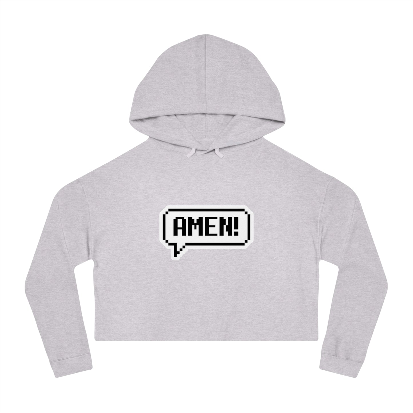 AMEN! - Crop Hoodie