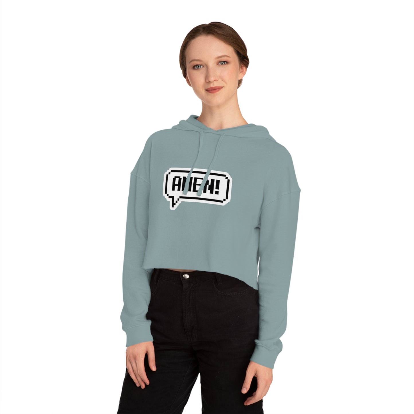 AMEN! - Crop Hoodie