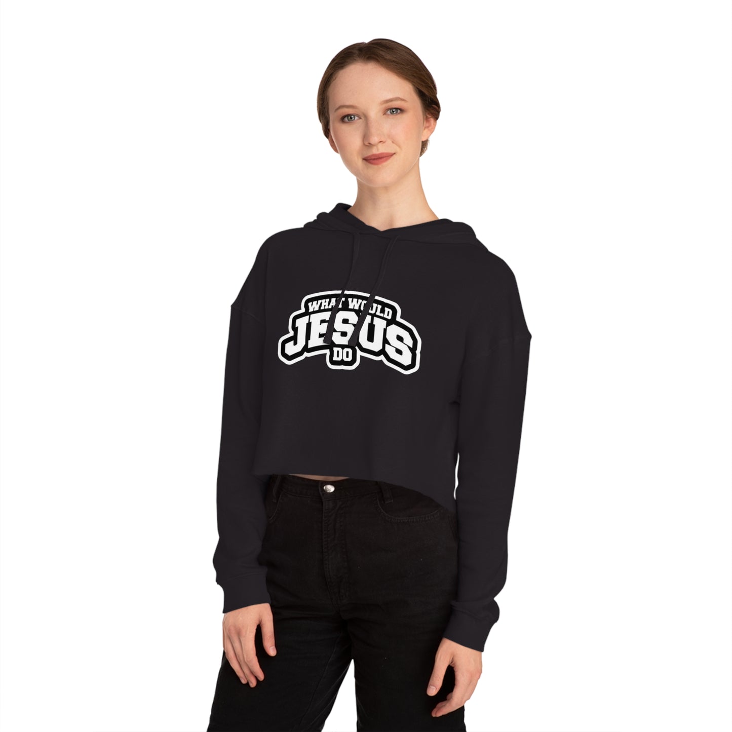 WWJD - Crop Hoodie