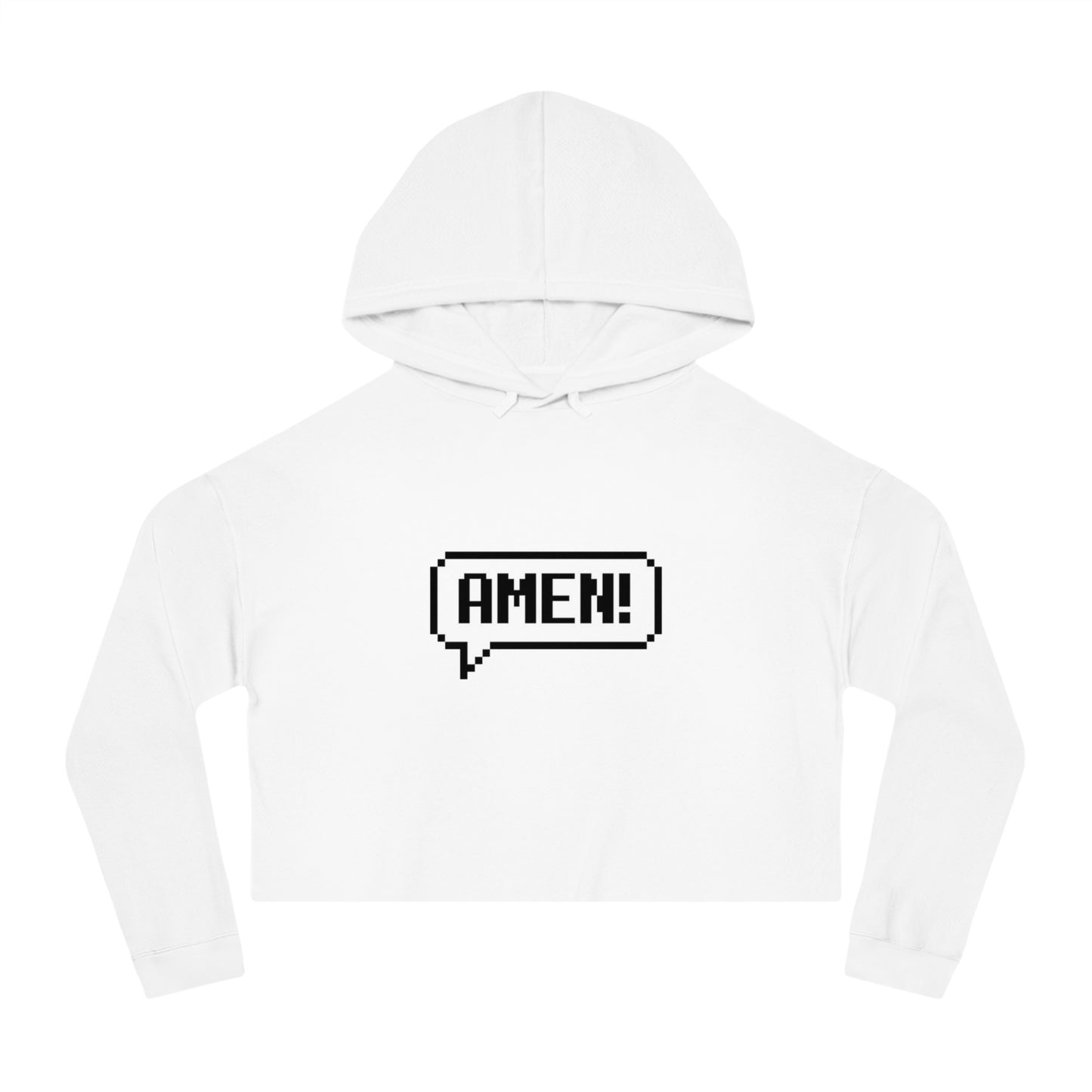 AMEN! - Crop Hoodie