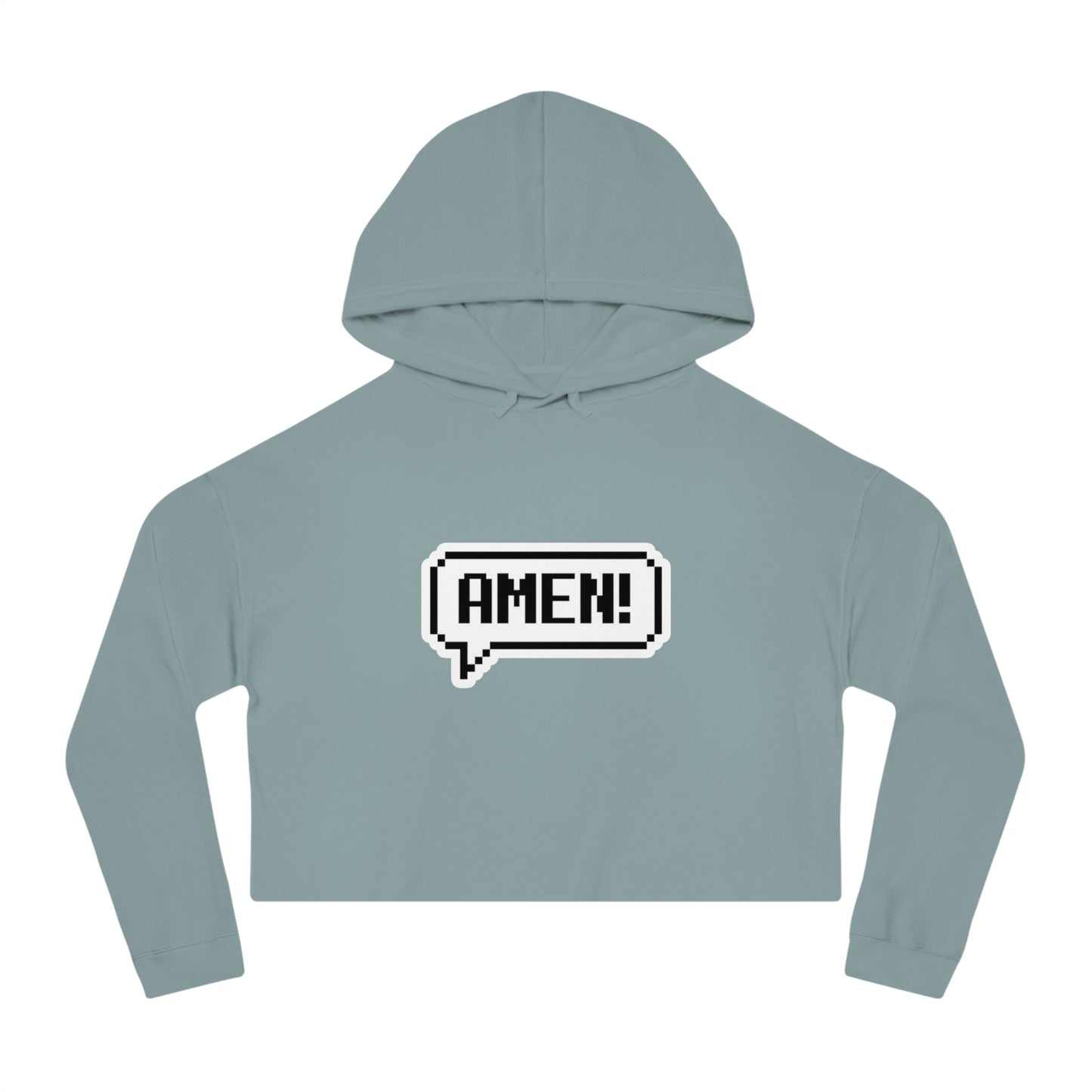 AMEN! - Crop Hoodie