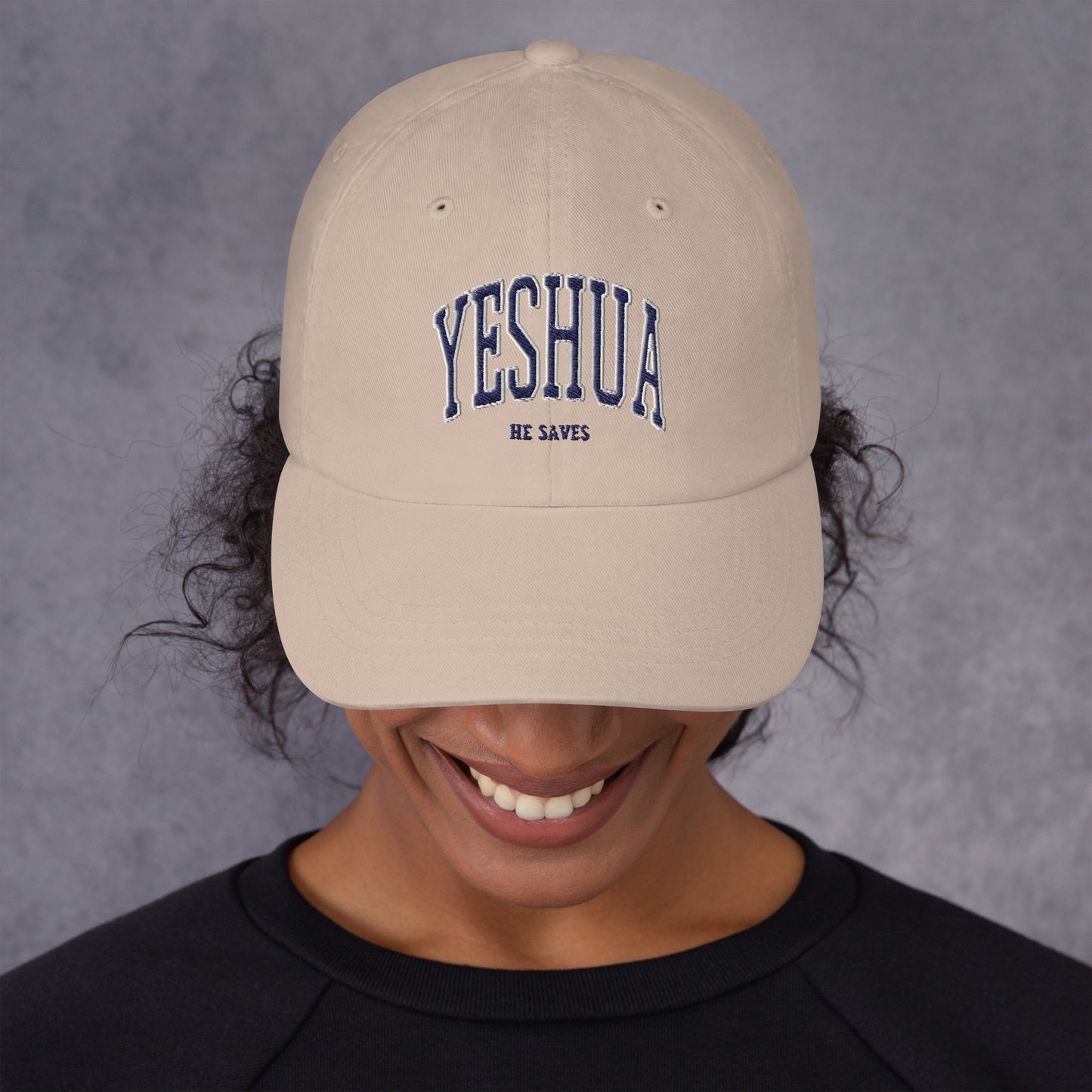 "Yeshua, He saves" - Dad hat