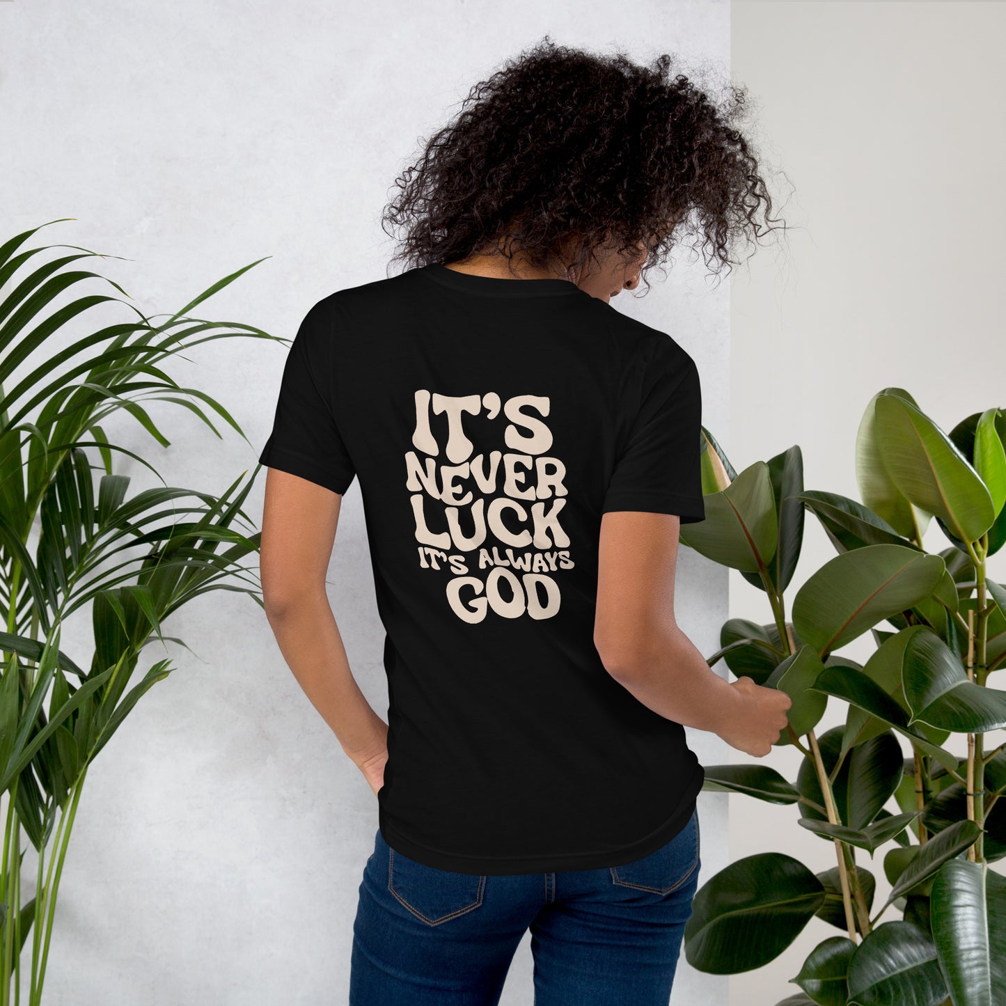 No Luck Unisex t-shirt